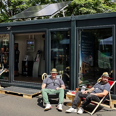Birke Showcontainer