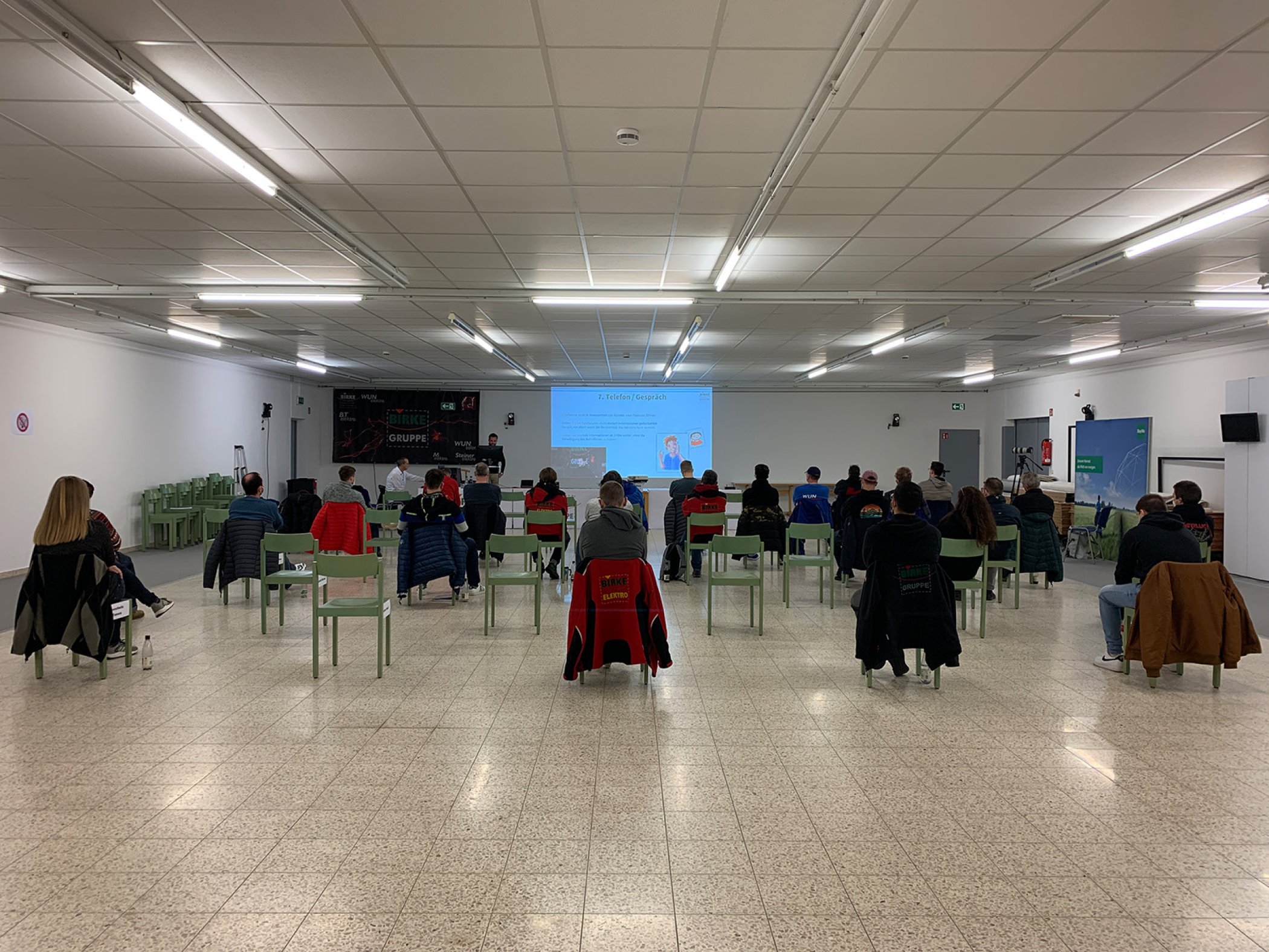 Jährliche Mitarbeiterschulung der BIRKE Gruppe